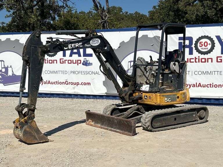 2016 John Deere 35G Mini Excavator