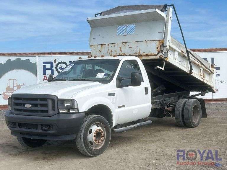 2004 Ford F-550 Mason Dump Truck