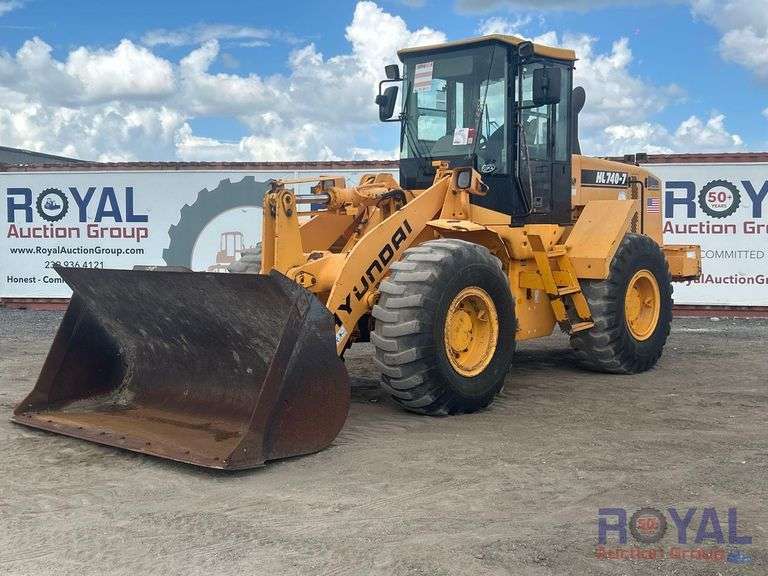 2006 Hyundai HL740-7 Articulated Wheel Loader