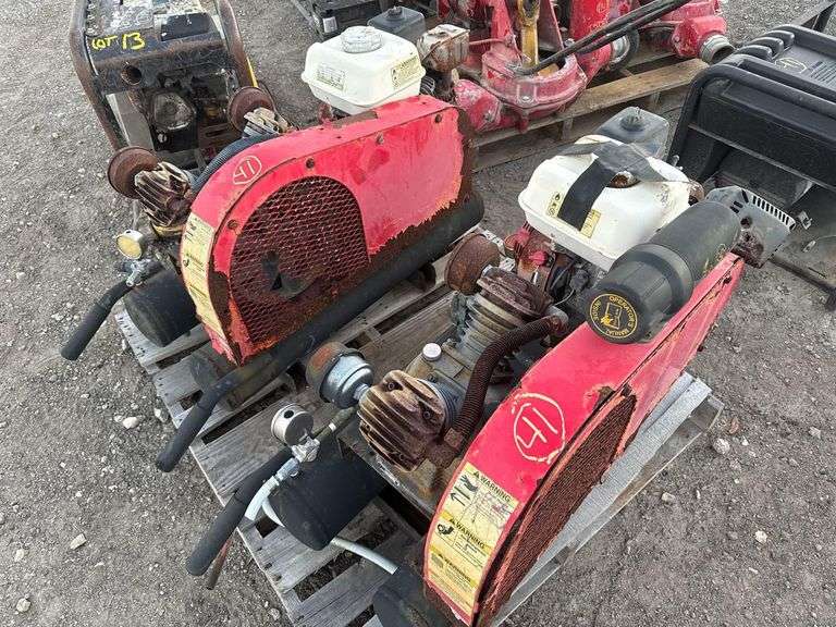 2 Northstar Dual Tank Air Compressors