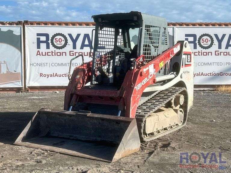 2015 Takeuchi TL8 High Flow Compact Track Loader Skid Steer