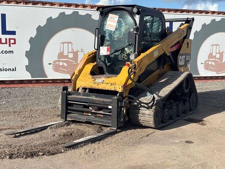 2018 Caterpillar 287D Compact Track Loader Skid Steer
