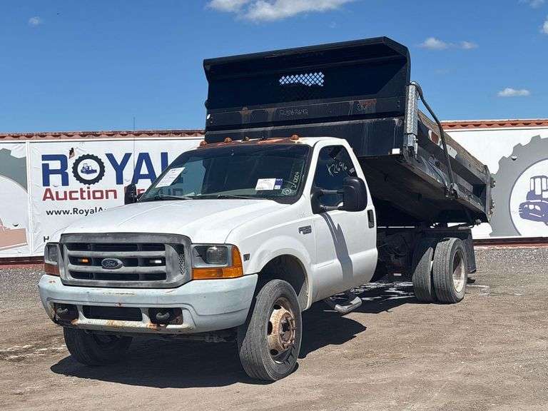 1999 Ford F-450 Mason Dump Truck