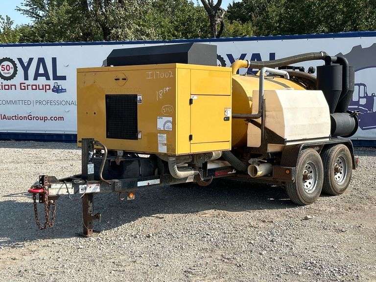 2012 Vermeer V500LEHD Vacuum T/A Towable Trailer