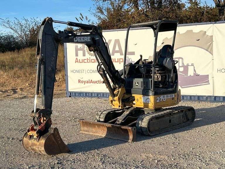 2013 John Deere 27D Mini Excavator