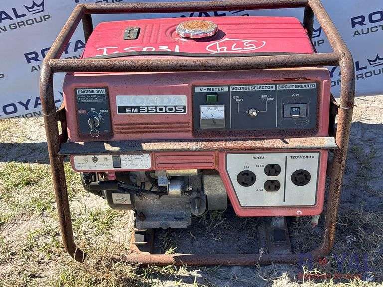 Honda EM3500S Portable Gasoline Generator