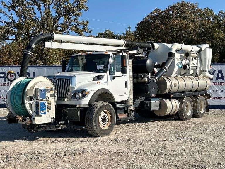 2012 International WorkStar 7500 Vactor 2100 Plus Combination Sewer Jetter Vacuum Truck