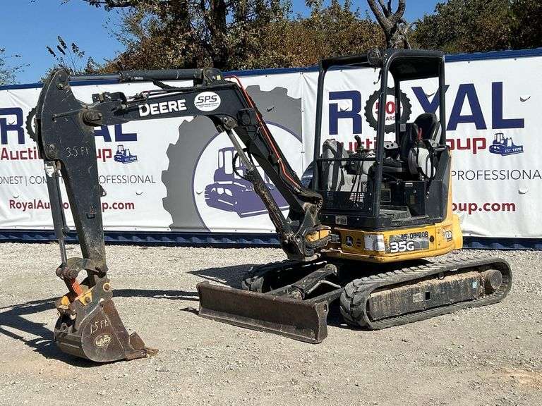 2017 John Deere 35G Mini Excavator