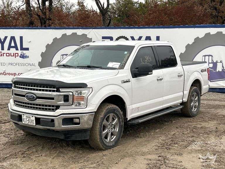2018 Ford F-150 4X4 Crew Cab Pickup Truck