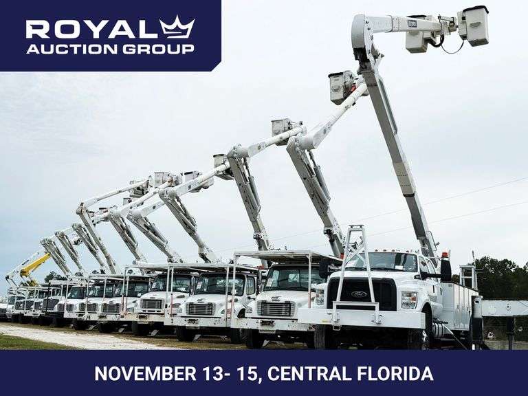 November 13th, 14th, and 15th Central Florida Government Surplus & Consignment Auction