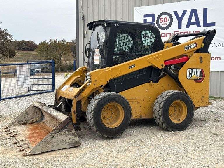 2021 Caterpillar 272D3XE High Flow Compact Wheel Loader Skid Steer