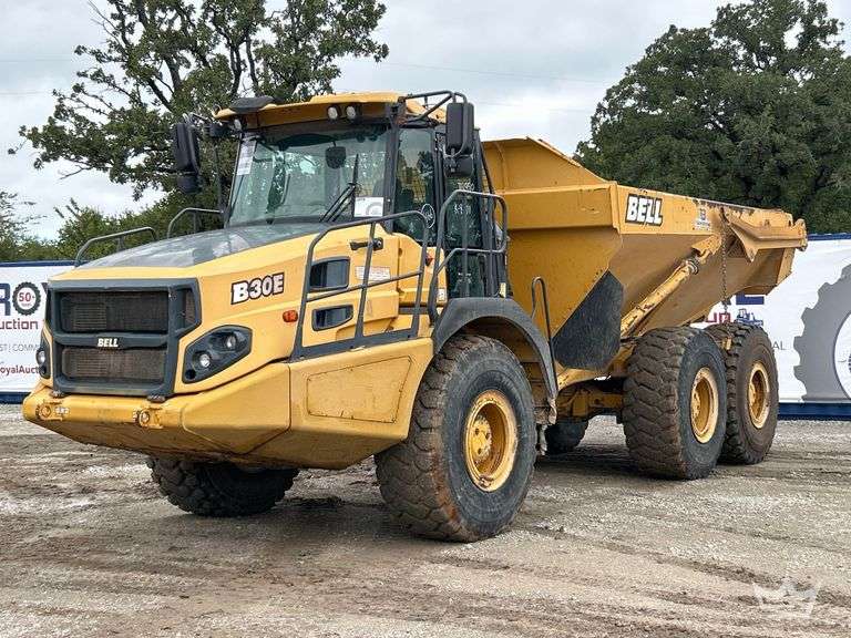 2018 Bell B30E 30 Ton Articulated Dump Truck