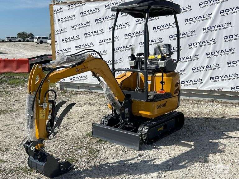 2025 CFG Industrial QK18R Mini Excavator