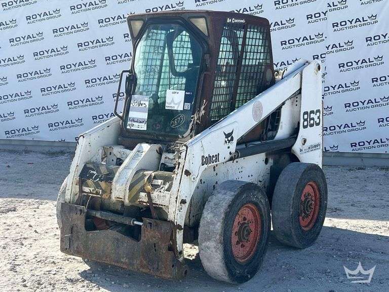 2002 Bobcat 863 High Flow Compact Wheel Loader Skid Steer