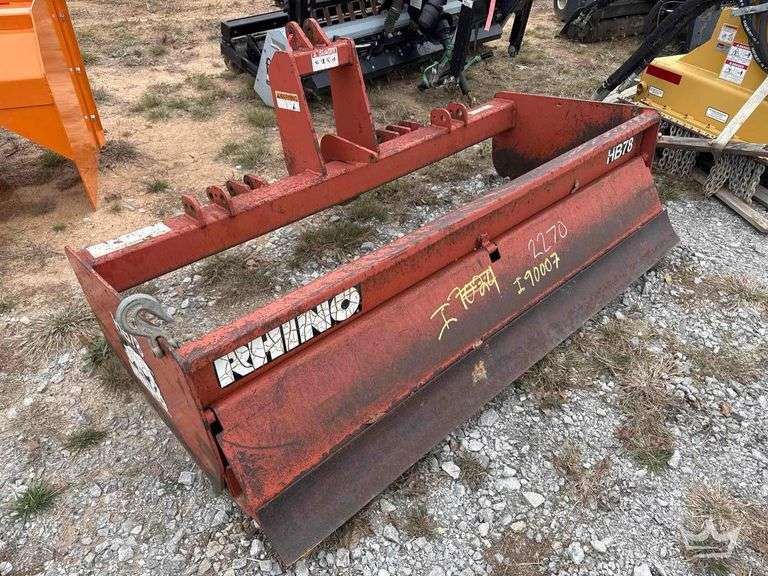 Rhino HB78 78in Box Blade Tractor Attachment