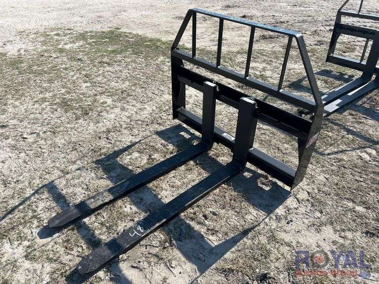 2025 Kivel 48in Skid Steer Forks and Frame