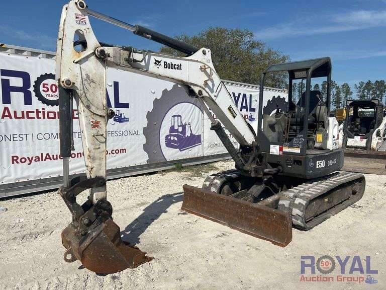 2018 Bobcat E50 Mini Excavator