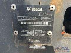 2018 Bobcat E50 Mini Excavator