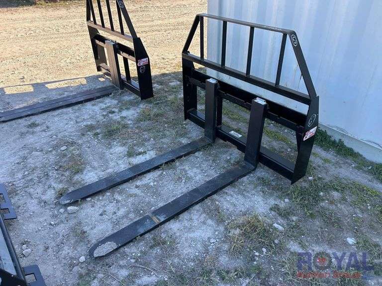 2025 Kivel 48in Forks and Frame Skid Steer Attachment