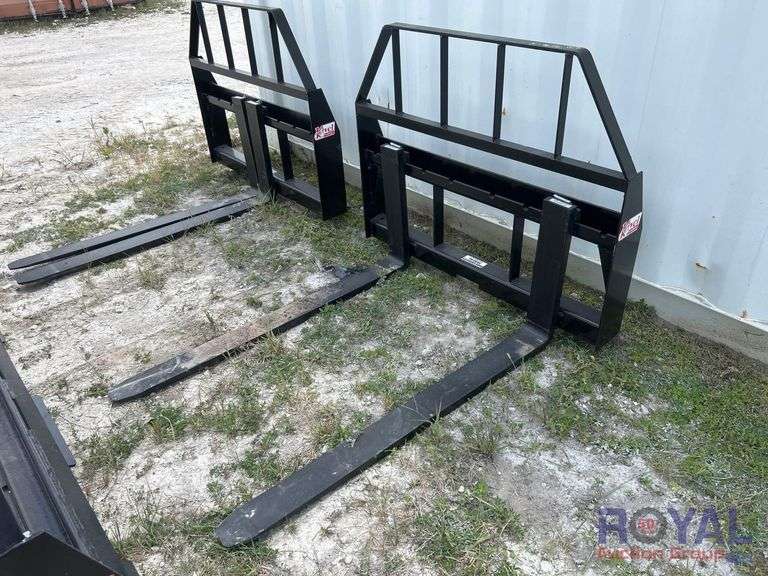 2025 Kivel 48in Forks and Frame Skid Steer Attachment