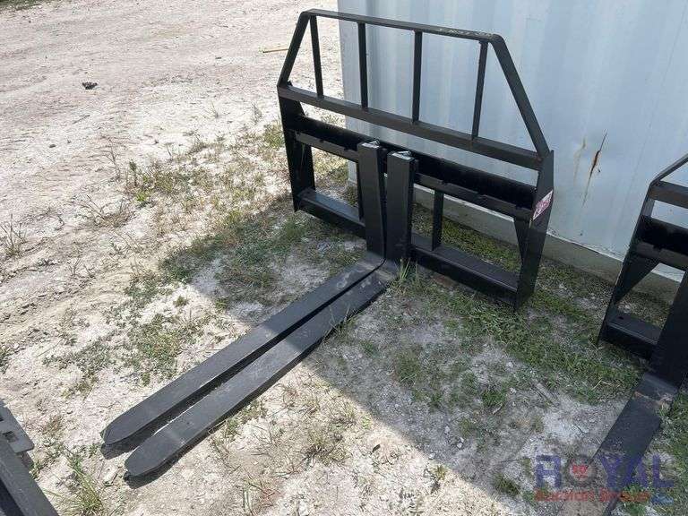 2025 Kivel 48in Forks and Frame Skid Steer Attachment