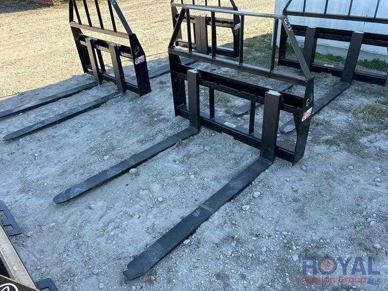 2025 Kivel 48in Forks and Frame Skid Steer Attachment