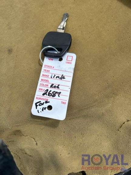 2014 Linde H35D 4,350lb Diesel Forklift