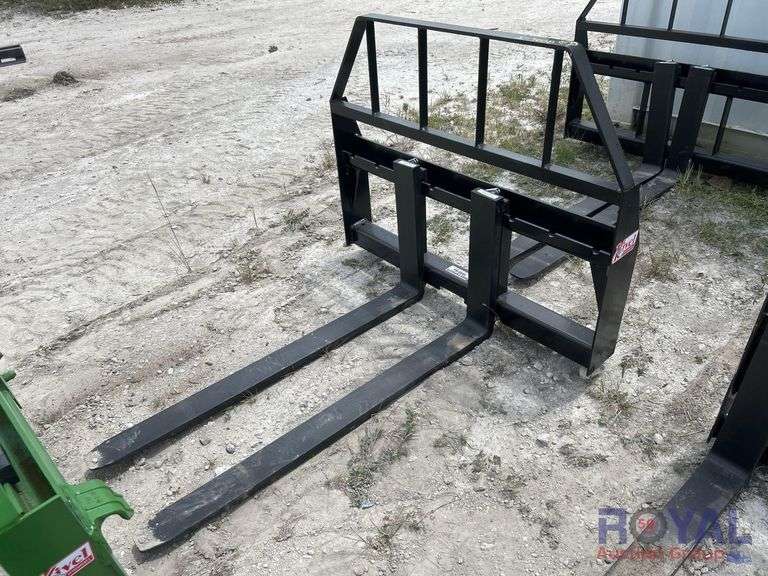 2025 Kivel 48in Forks and Frame Skid Steer Attachment