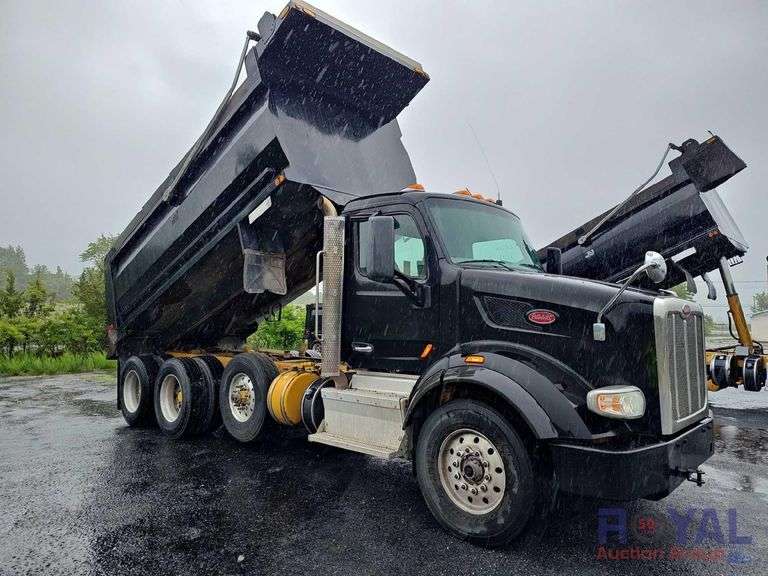 2016 Peterbilt 567 Tri-Axle Dump Truck