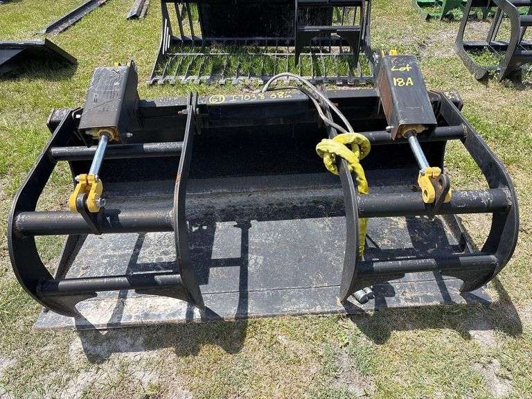 2025 68 Inch Dual Cylinder Grapple Bucket
