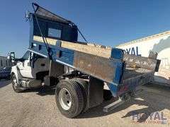 2017 Ford F-650 14ft Mason Dump Truck