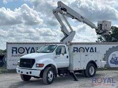 2001 Ford F-650 Altec TA40 40ft Bucket Truck