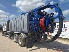 2007 International 7600 T/A AquaTech B-15 Combination Sewer Jetter Vacuum Truck