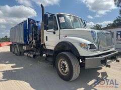 2007 International 7600 T/A AquaTech B-15 Combination Sewer Jetter Vacuum Truck