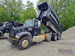 2017 Mack GU713 Granite Tri-Axle Dump Truck