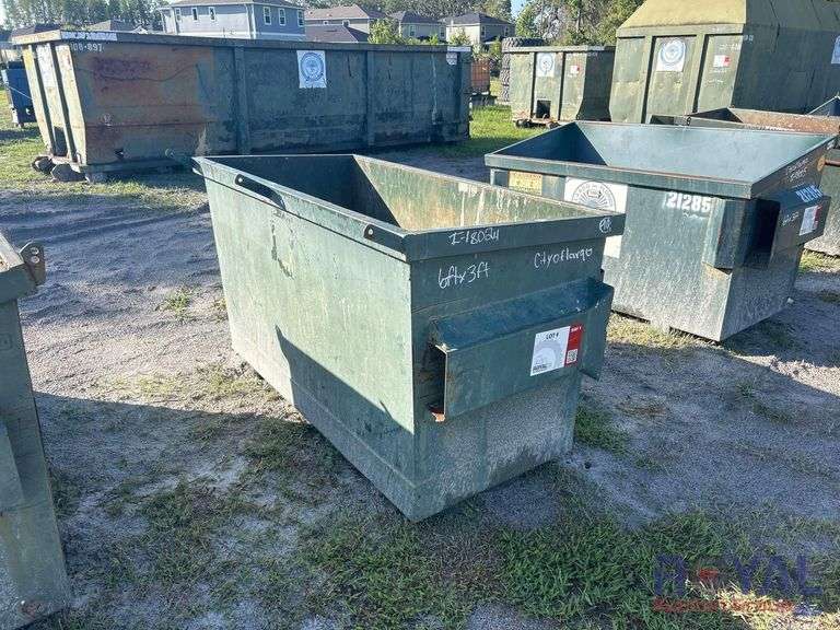 2 Yard Commercial Dumpster