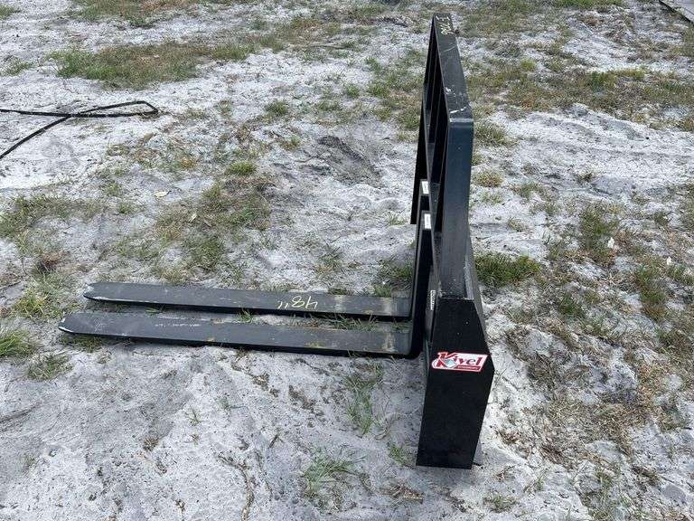 2025 Kivel 48in Forks and Frame Skid Steer Attachment