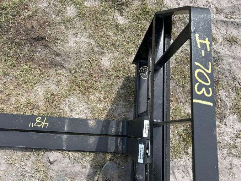 2025 Kivel 48in Forks and Frame Skid Steer Attachment