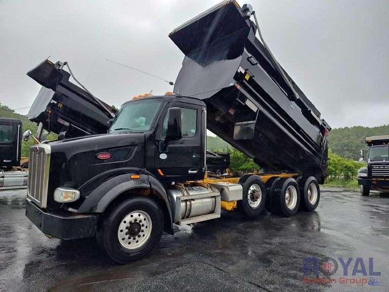 2017 Peterbilt 567 Tri-Axle Dump Truck