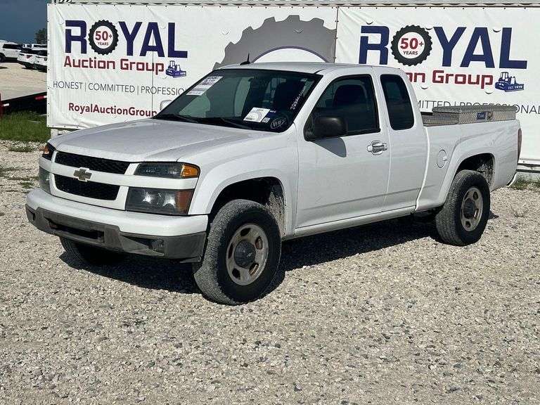 2012 Chevrolet Colorado 4x4 Ext. Cab Pickup Truck