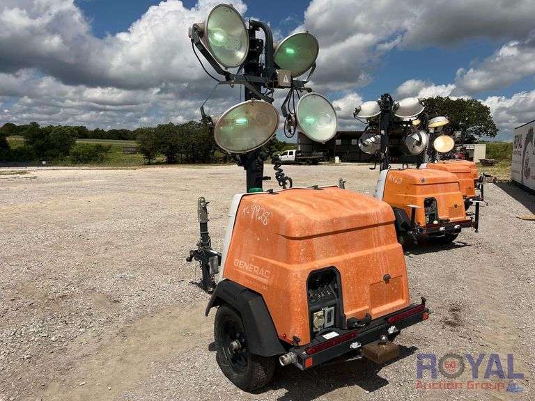 2018 Generac MLT6SM-STD3 6kW Towable Light Tower