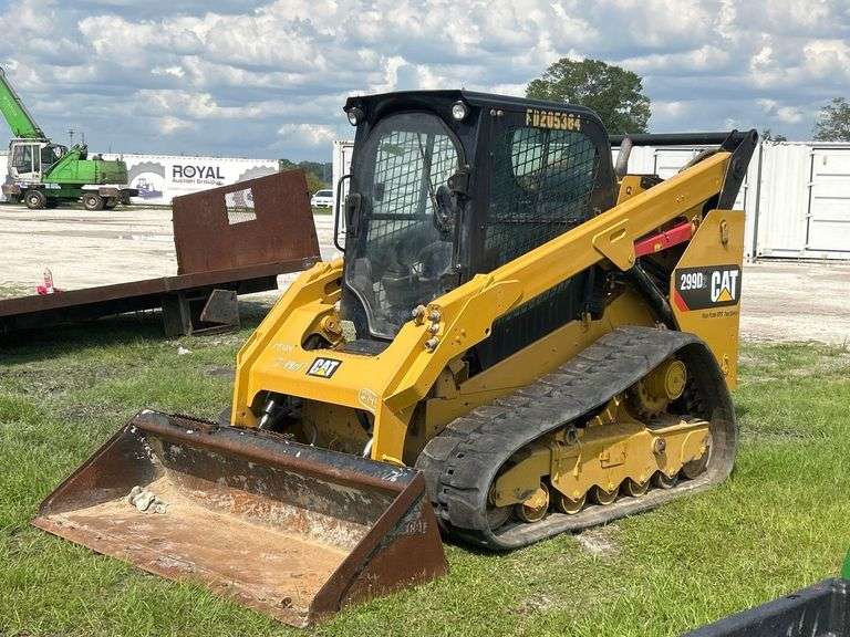 2015 Caterpillar 299D2 High Flow Compact Track Loader Skid Steer