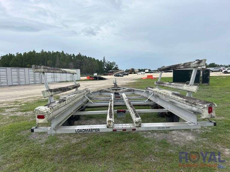 Load Master 27ft Tri-Axle Boat Trailer