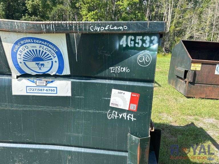 4 Yard Commercial Dumpster