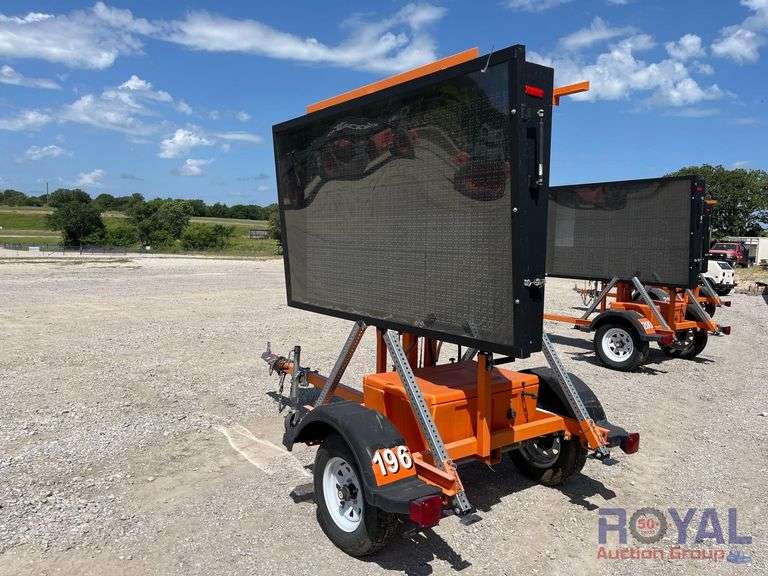 2021 Ver-Mac PCMS-3812 Solar S/A Towable Trailer Message Board