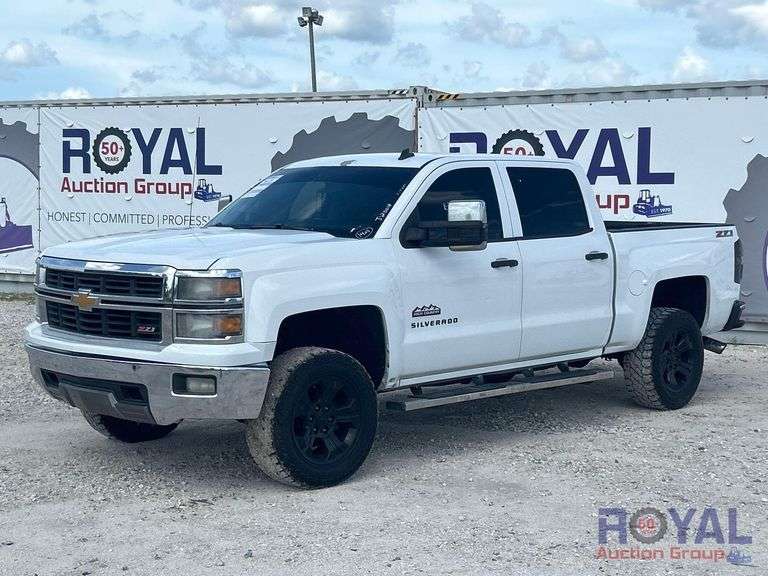 2014 Chevrolet Silverado 1500 LT 4x4 Crew Cab Pickup Truck