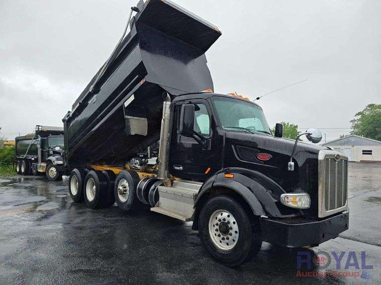 2017 Peterbilt 567 Tri-Axle Dump Truck