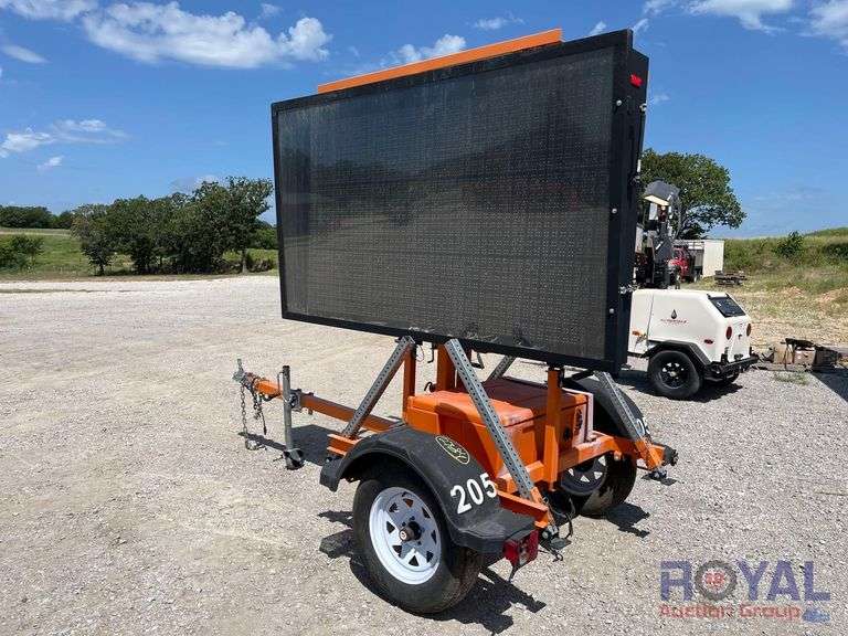 2021 Ver-Mac PCMS-3812 Solar S/A Towable Trailer Message Board