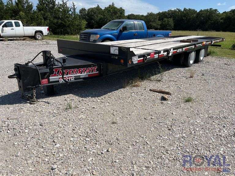2021 Interstate Tiltbed 40TDL 24 Ton T/A Flatbed Trailer