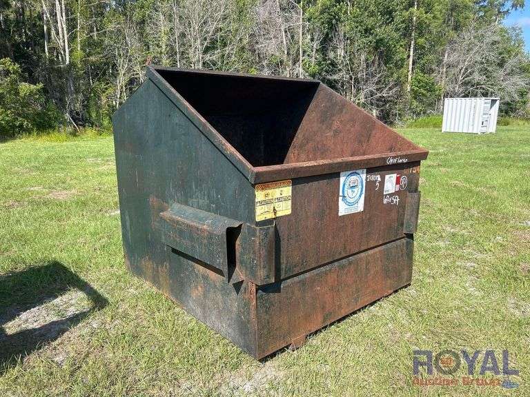 8 Yard Commercial Dumpster